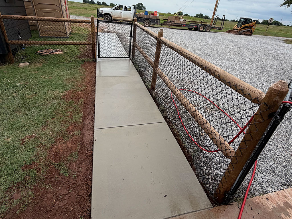 Custom design concrete framing